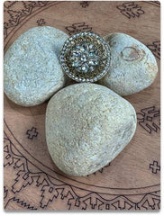 Decorative Sparkling Stone Ring