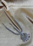 Sitapati Necklace with Cubic Zirconia (American Diamonds)