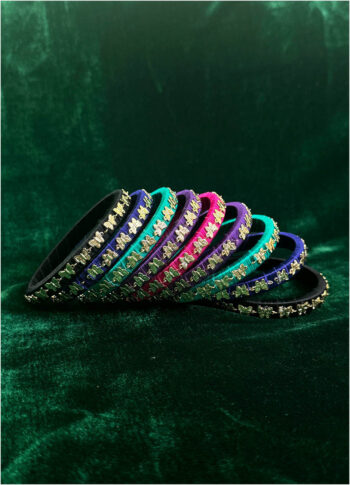 Handmade Bengal Thread & Brass Bangles – Traditional Artisan Craft (Size 2.8)